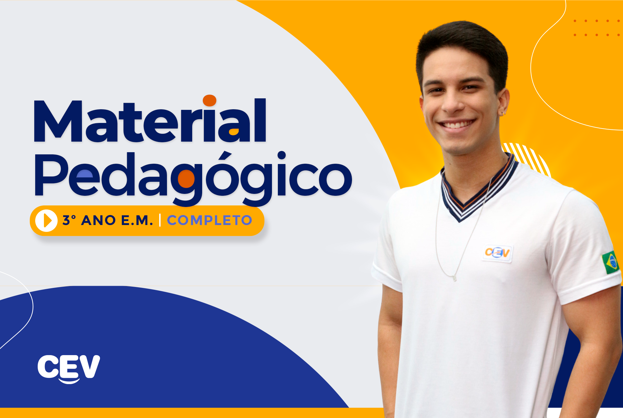 MATERIAL PEDAGÓGICO 2026 COMPLETO  - 3º ANO E.M.